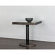 Terry Gunmetal / Black / Gunmetal Bistro Table